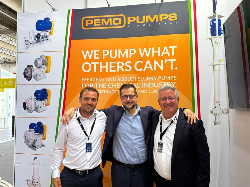 Achema 2024 pumps energy consumption